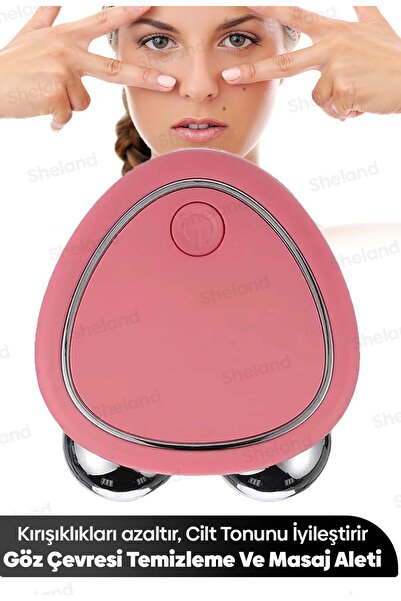 Sheland Pro Microcurrent Ems Mikro Akım Onarıcı Göz Çevresi Sıkılaştırma Cihazı