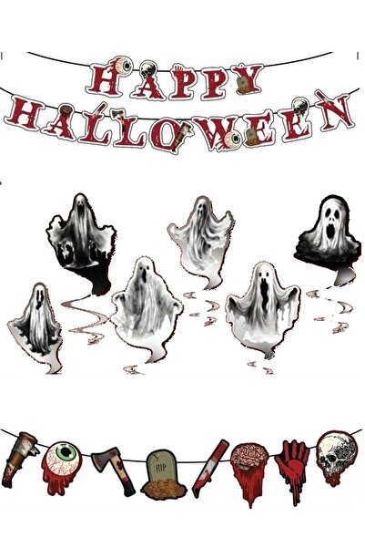 DÜVENCİ TİCARET Halloween 3 - Ornamente pentru petrecerea de Halloween