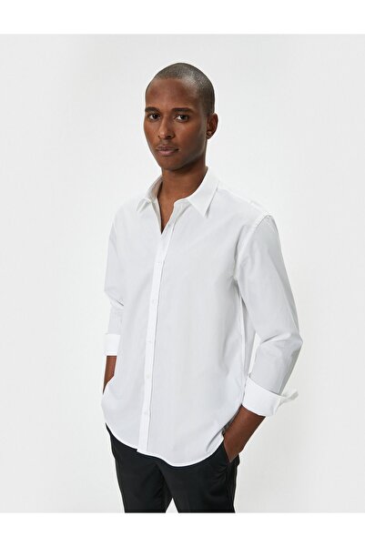 Koton Ανδρικό μακρυμάνικο πουκάμισο