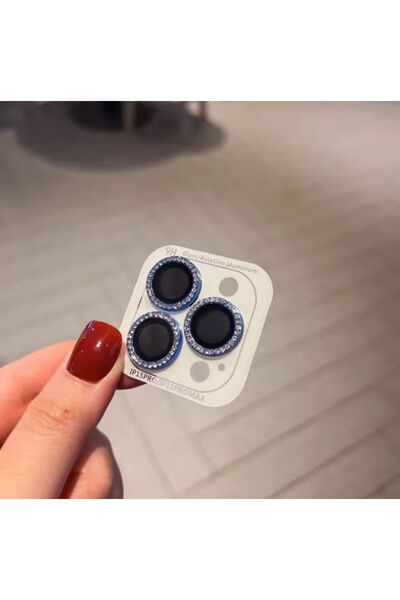 Bushco Store Jewelled Lens Protector Compatible with iPhone 15 Pro Max and 15 Pro