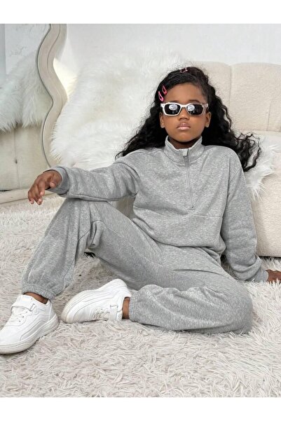 Machetta Дитячий оверсайз-светр і спортивний костюм - з високим коміром, на п...