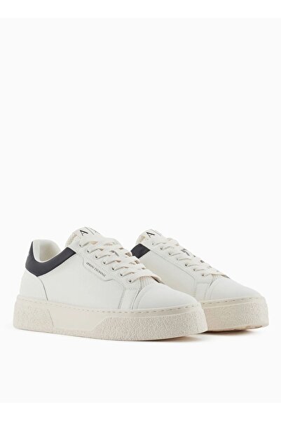 Armani Exchange Beyaz - Siyah Erkek Sneaker XUX236