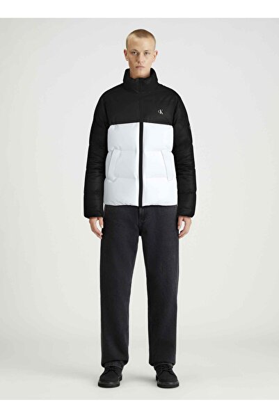 Calvin Klein Jeans Krem Erkek Mont J30J325584YBI NON DOWN BLOCKING