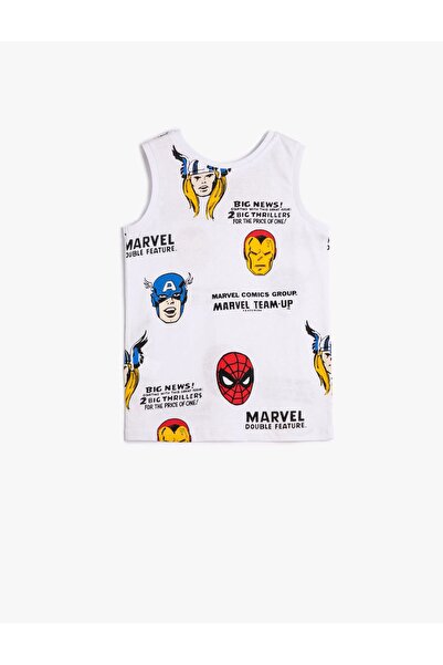 Koton Boy's Printed Sleeveless Tank Top