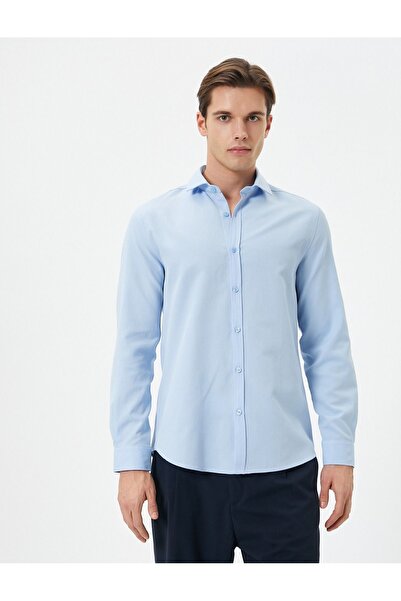 Koton ΑΝΔΡΙΚΟ ΠΟΥΚΑΜΙΣΟ SLIM FIT