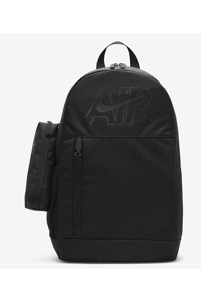 Nike Nike Black Backpack - Με θήκη για στυλό, λογότυπο 9216