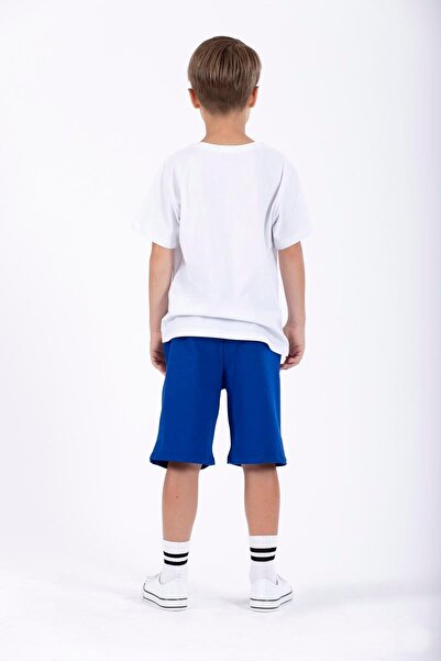 zepkids Boy Capri - Skate Printed, Saks Color