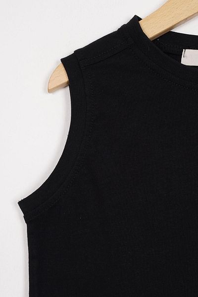 zepkids Boy's Capris Black Sport Wear Suit - Εθνόσημο