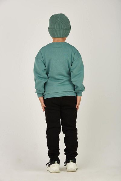 Serbend (Sce-1006) Serbend Kids Boy's Sweatshirt - Crew Neck, Printed Ribbon