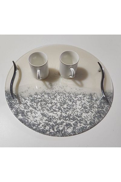 GultekinHediyelik Epoxy Tray - Promise Requested Tray