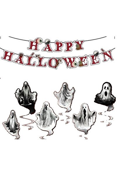 DÜVENCİ TİCARET Set de 2 ornamente pentru petrecerea de Halloween