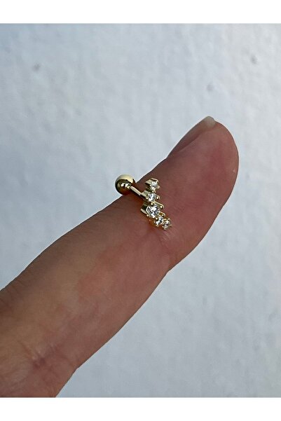 ds denizden silver Gümüş Yay Piercing - 1 Adet