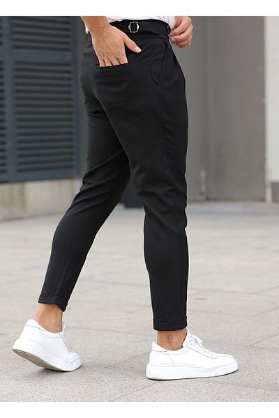 BYATA MENS STYLE Ανδρικό υφασμάτινο παντελόνι ιταλικής κοπής