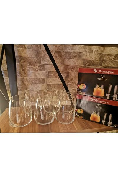 Paşabahçe Pinot 6-Pack 420742   390 Cc Water Soft Drink and Latte Glass
