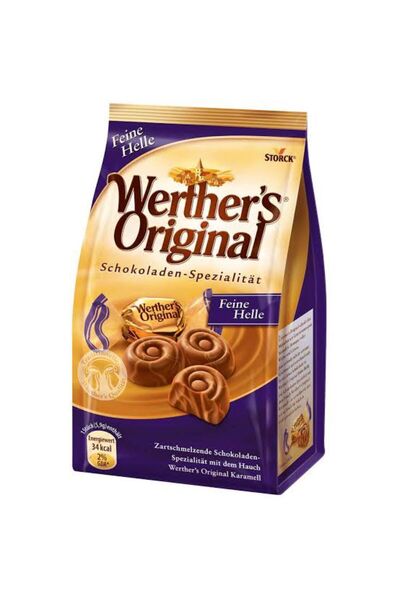 Storck Werther's Original Schokoladen-Spezialität Feine Helle 153g