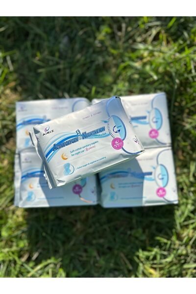 Tiens Airiz Hijyenik Kadın Pedi 5 Paket 8'li Gece