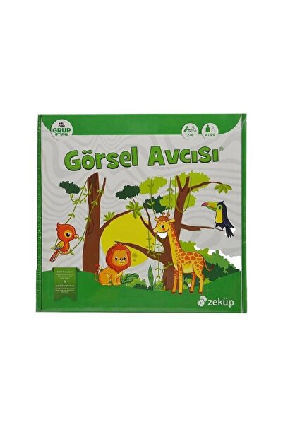 Zet Zeka - Plastik Oyunlar Zeküp Görsel Avcısı Zeka Oyunu