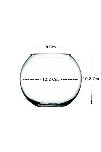 Paşabahçe Small Size 43417 Botanica Small Size Vase Bell Jar
