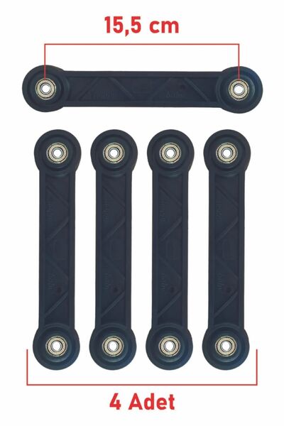 Duman 4 Adet Beşik Sallama Aparatı (İki Delik Arası 15.5 cm) Çocuk Bebek Beşi...