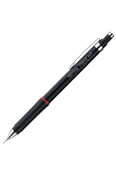 Rotring Rapid Mechanical Pencil 0.7 Mm Black 189628
