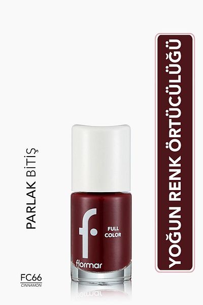 Flormar Yoğun Pigmentli Parlak Oje- Full Color Nail Enamel- Fc66 Cınnamon -8690604497652