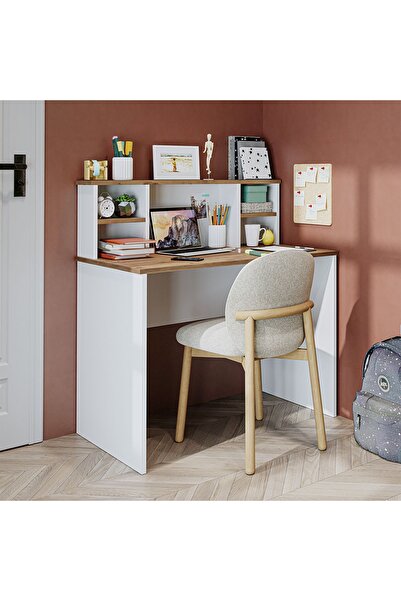 ROOMART Paris Çalışma Masası , Çocuk Çalışma Masası, Ofis Masası, Bilgisayar Masası 100 Cm