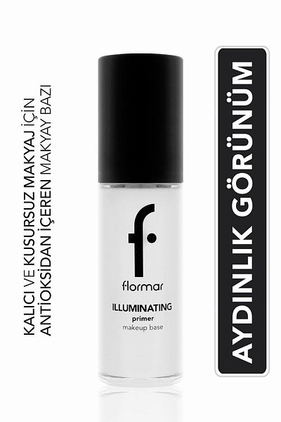 Flormar Illuminating Makeup Base Containing Antioxidants - Illuminating Primer Make-Up Base - 001 -8690604164660
