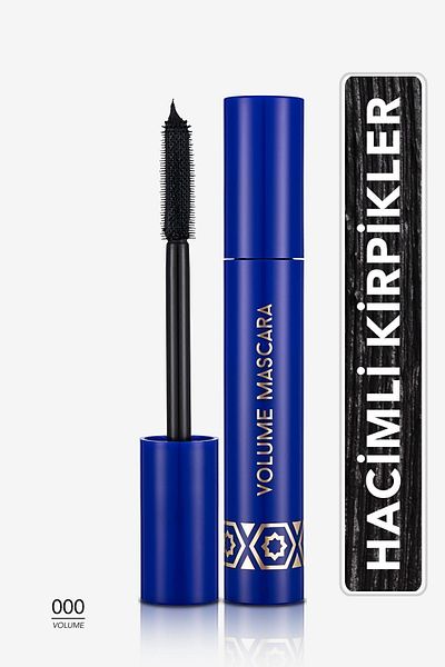 Flormar Lengthening and Volumizing Mascara (BLACK) - Glamour Eyes Volume Mascara - 000 Black -4251903321501