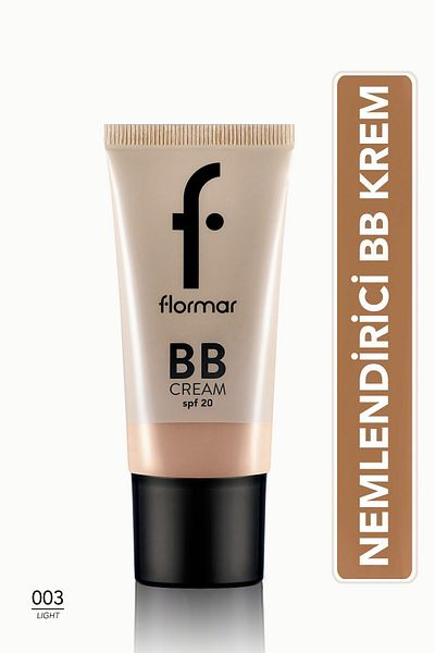 Flormar Spf20 Bb Cream - Natural Finish, 003 Light - 8690604535408