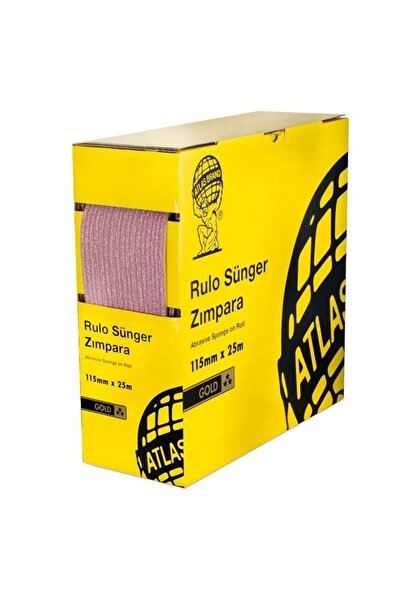 Atlas Zımpara Atlas Rulo Sünger Zımpara 120 Kum 1 Paket Fiyatıdır