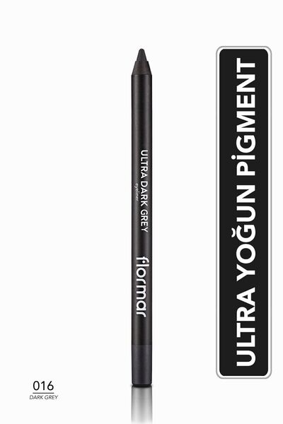 Flormar Koyu Gri Göz Kalemi Ultra Dark Grey Eyeliner