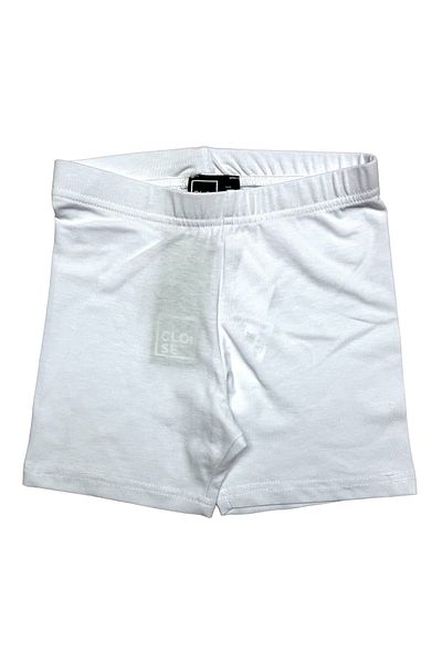 Cloise Pantaloni scurți pentru copii Colanți Lycra alb flexibili