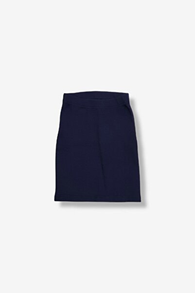 Cloise Girl's Navy Blue Short Skirt