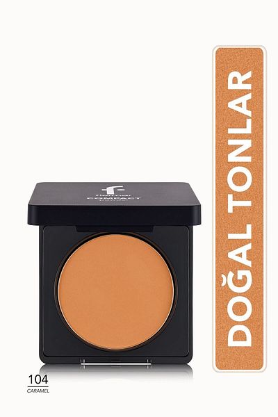 Flormar Compact Pigmented Intensive Powder - 104 Caramel - 8682536051408