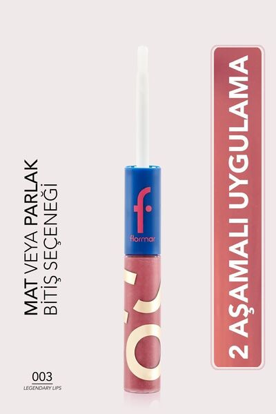 Flormar Parlatıcılı Mat Likit Ruj - Festival Spirit Lsk. -003 Legendary Lıps-8682536045346