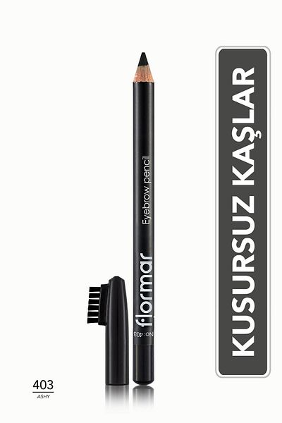 Flormar Eyebrow Pencil No: 403 Ashy8690604109432