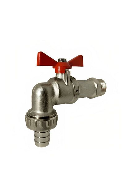 KALDE Ball Tap with Fitting 1/2 Butterfly Type Garden Tap