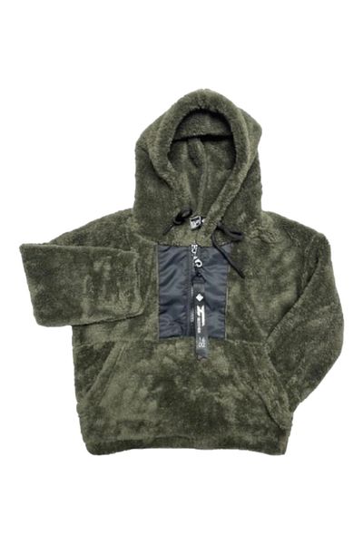 Cloise Kids sweatshirt Zippered Khaki