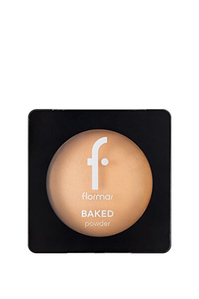Flormar Yoğun Pigmentli Fırınlanmış Mat Pudra - Baked Powder - 034 Honey Beige - 8682536053617