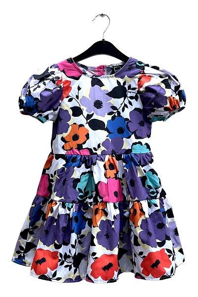 Cloise Kids Girls Poplin Pink Dress