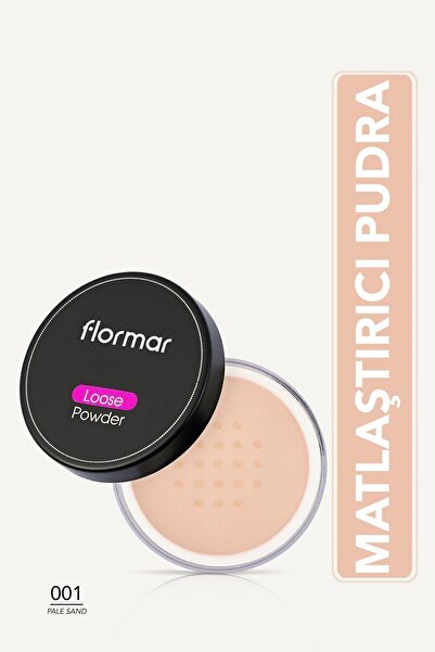 Flormar Sabitleyici Mat Toz Pudra - Loose Powder - 001 Pale Sand - 8690604400010