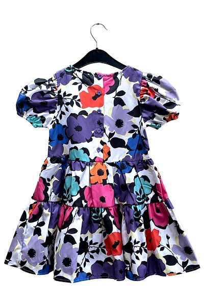 Cloise Kids Girls Poplin Pink Dress