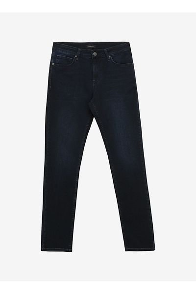 Fabrika Normal Waist Normal Leg Slim Fit Navy Blue Men's Denim Trousers F4Sm-Pnt 105