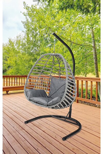 Tu Tienda Rattan Tek Kişilik Bahçe Balkon Ev Salıncağı,bal