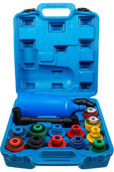 BRIO Oil Filling Funnel Set |   Plastic Version |   15 Pieces
