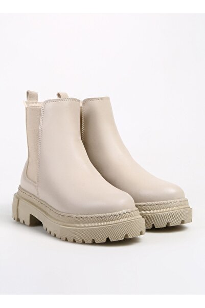 Fabrika Ekru Kadın Bot CASERTA NEW
