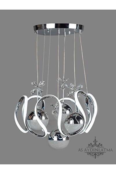 TREND led avize 3 renk 4 toplu bulut ayarlanabilir boy (salon , oturma odası)