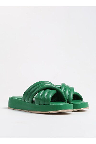 F By Fabrika Yeşil Kadın Terlik Fredıce