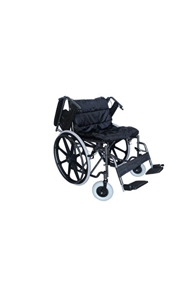 FUHASSAN FH02 XXL BARİATRİK - KATLANABİLİR - 55CM GENİŞİLİĞİNDE MANUEL TEKERLEKLİ SANDALYE