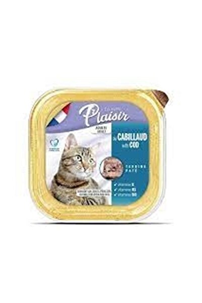 Plaisir Morina Balıklı Kedi Yaş Mama 100 gr